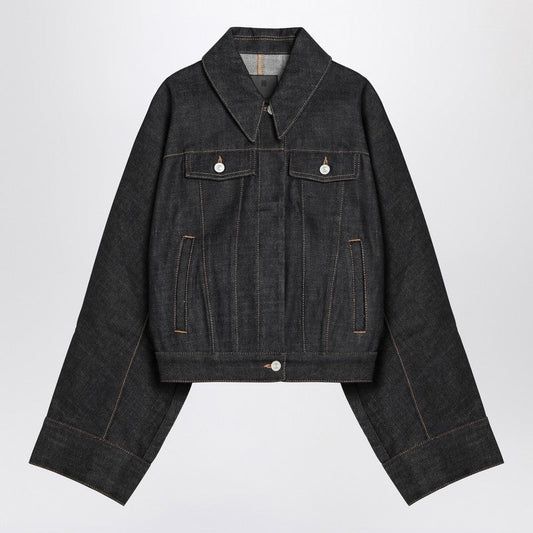 Givenchy Dark Blue Denim Jacket Women