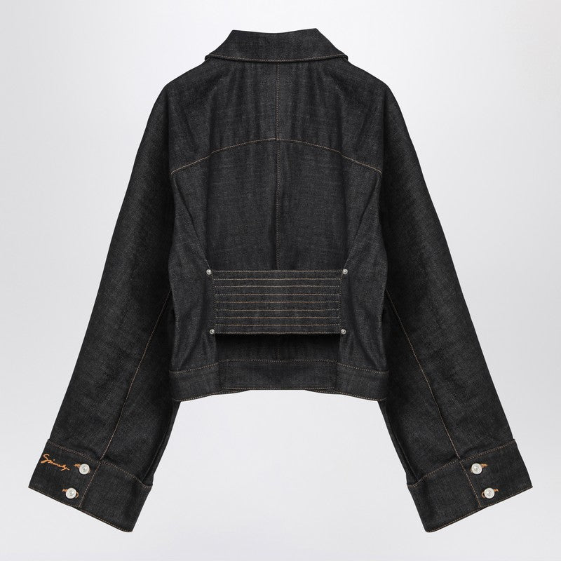 Givenchy Dark Blue Denim Jacket Women