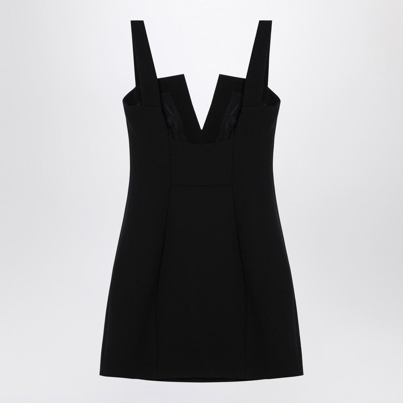 Givenchy Black Crêpe Mini Dress Women