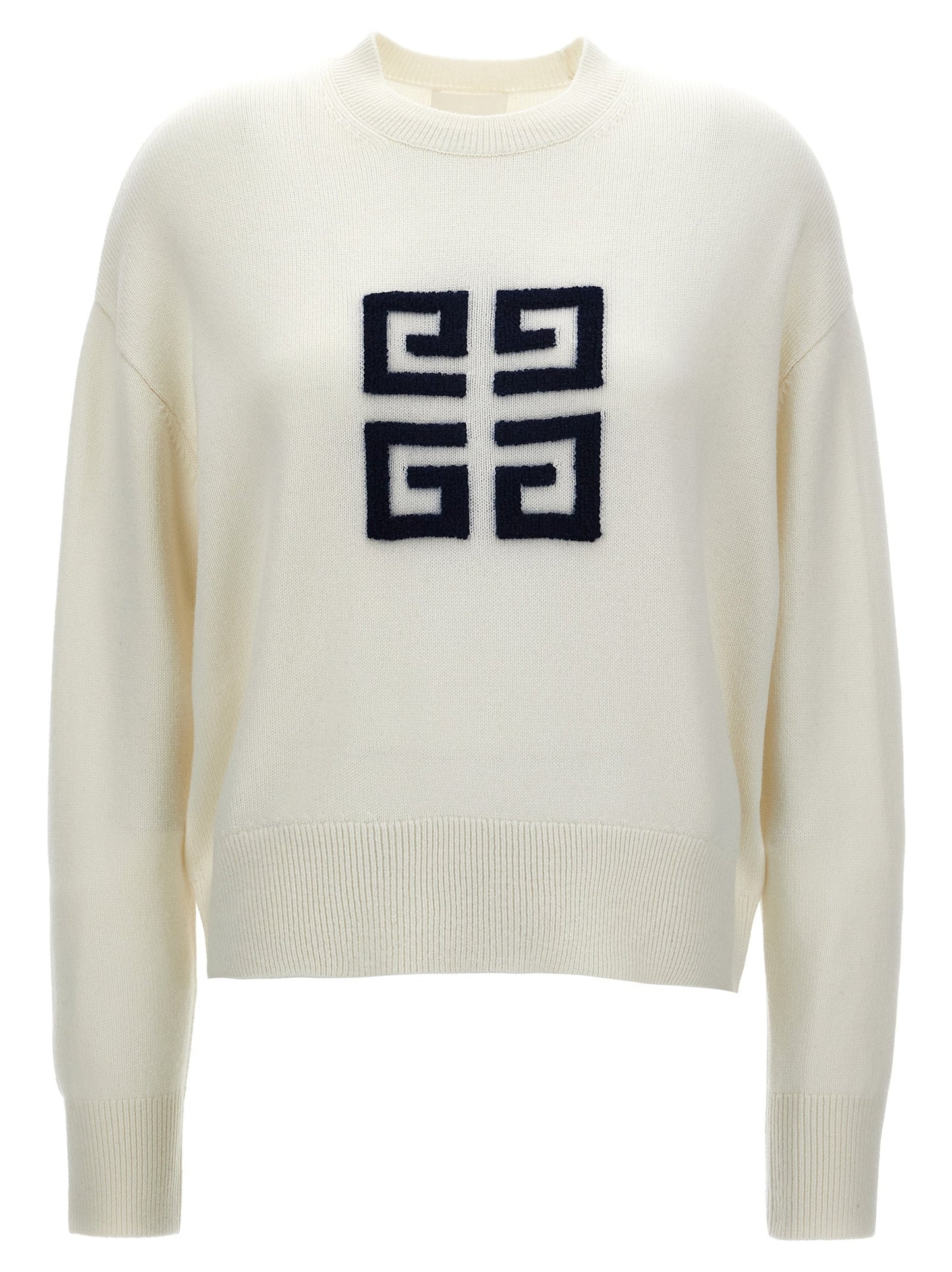 Givenchy Women Flocked Logo Sweater