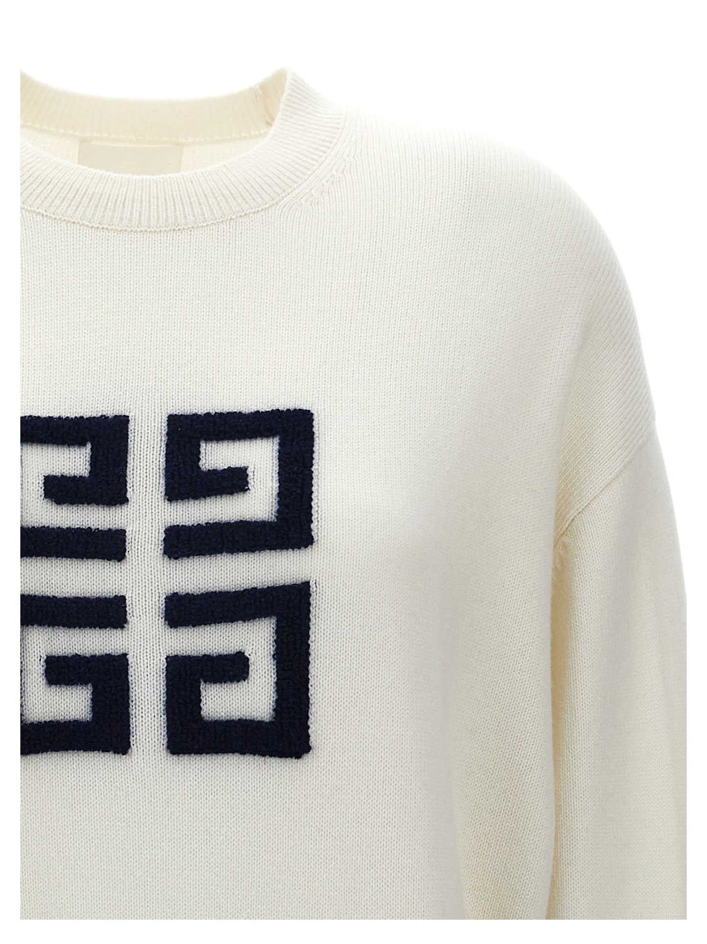 Givenchy Women Flocked Logo Sweater