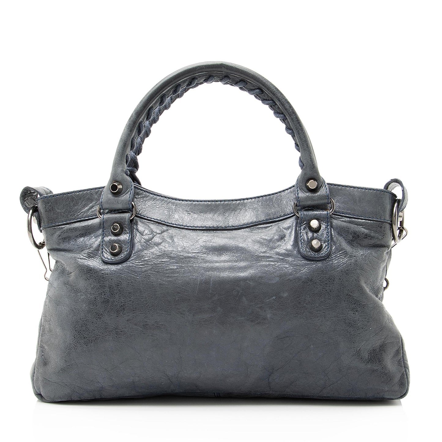 Balenciaga Agneau Arena Classic First Satchel (SHF-23197)
