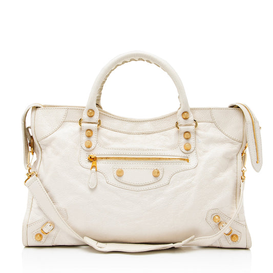 Balenciaga Agneau Giant 12 City Satchel - FINAL SALE (SHF-23628)