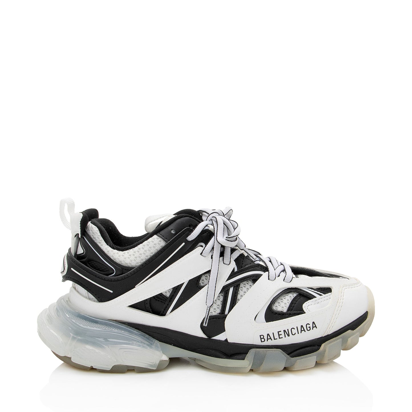 Balenciaga Calfskin Mesh Track Sneakers - Size 7 / 37 (SHF-r9eohF)