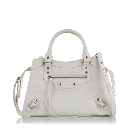 Balenciaga Embossed Neo Classic City S (SHG-bT6rdC)