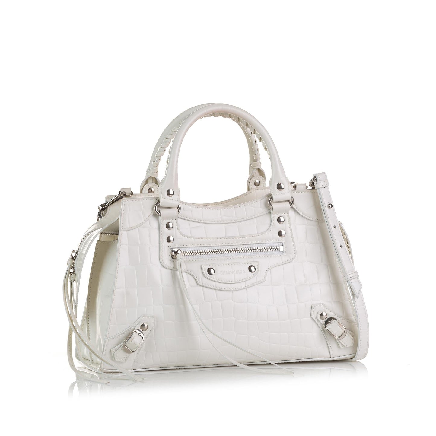 Balenciaga Embossed Neo Classic City S (SHG-bT6rdC)