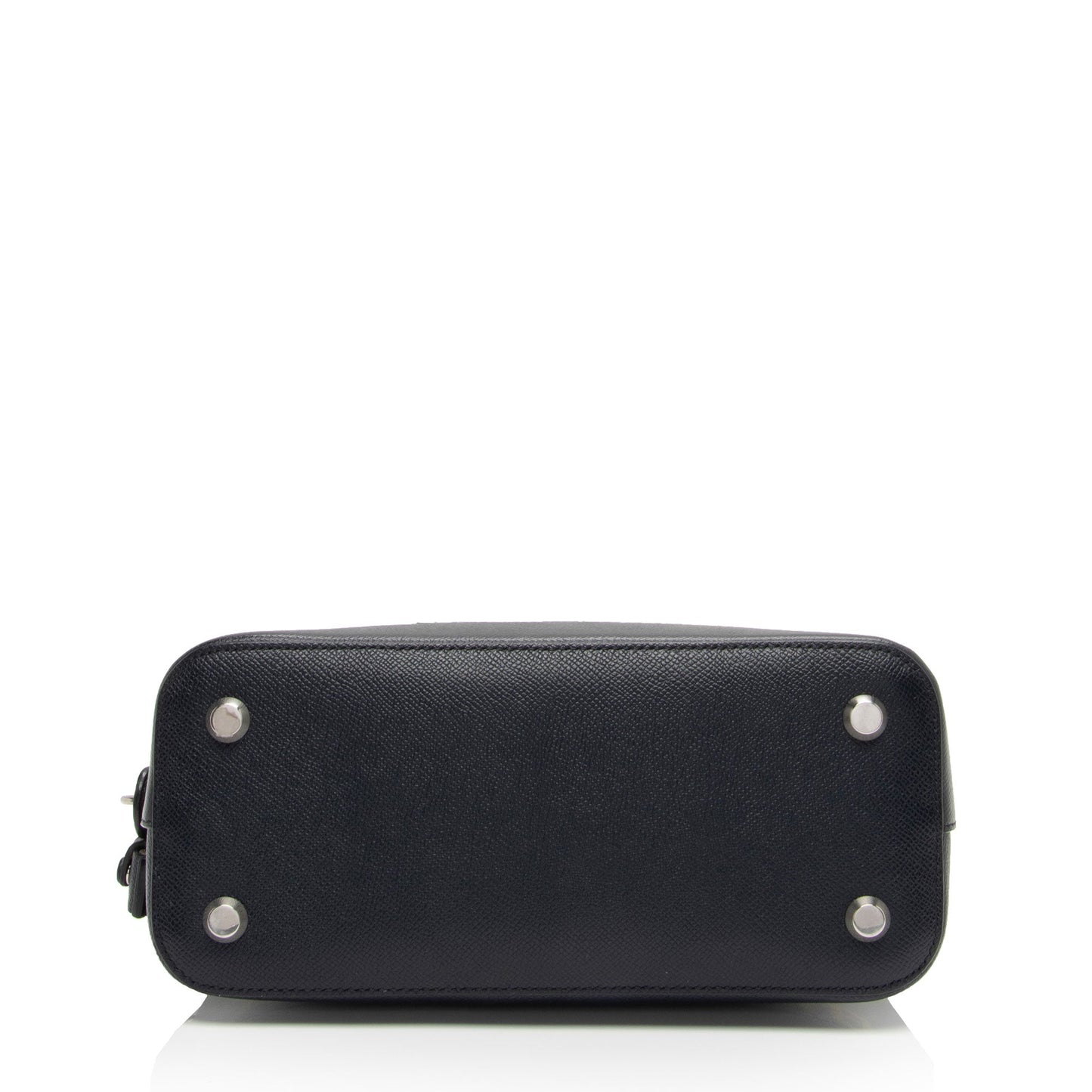 Balenciaga Grained Calfskin Ville Small Top Handle Bag (SHF-qe8paK)