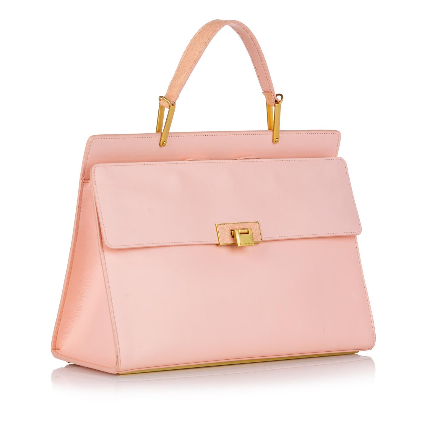 Balenciaga Le Dix Cartable Leather Satchel (SHG-23865)