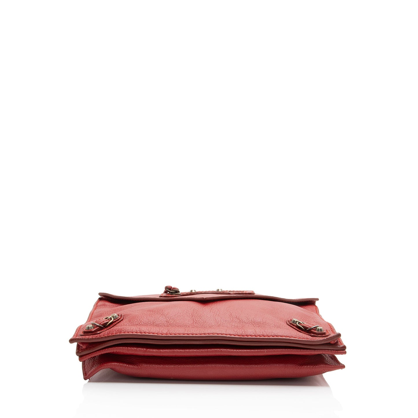 Balenciaga Leather Papier Triple Crossbody (SHF-9kID2H)