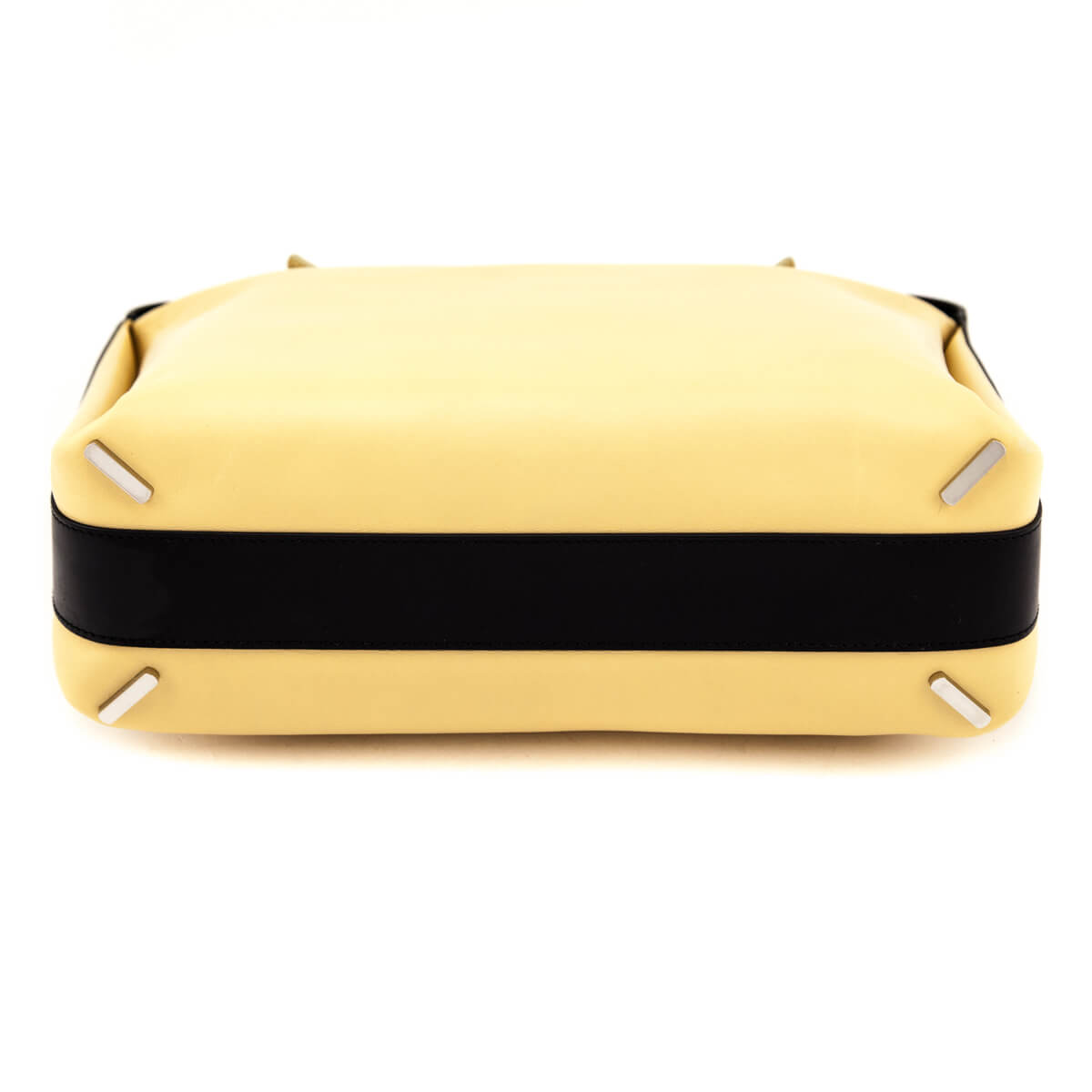 Balenciaga Beige & Black Leather Bag