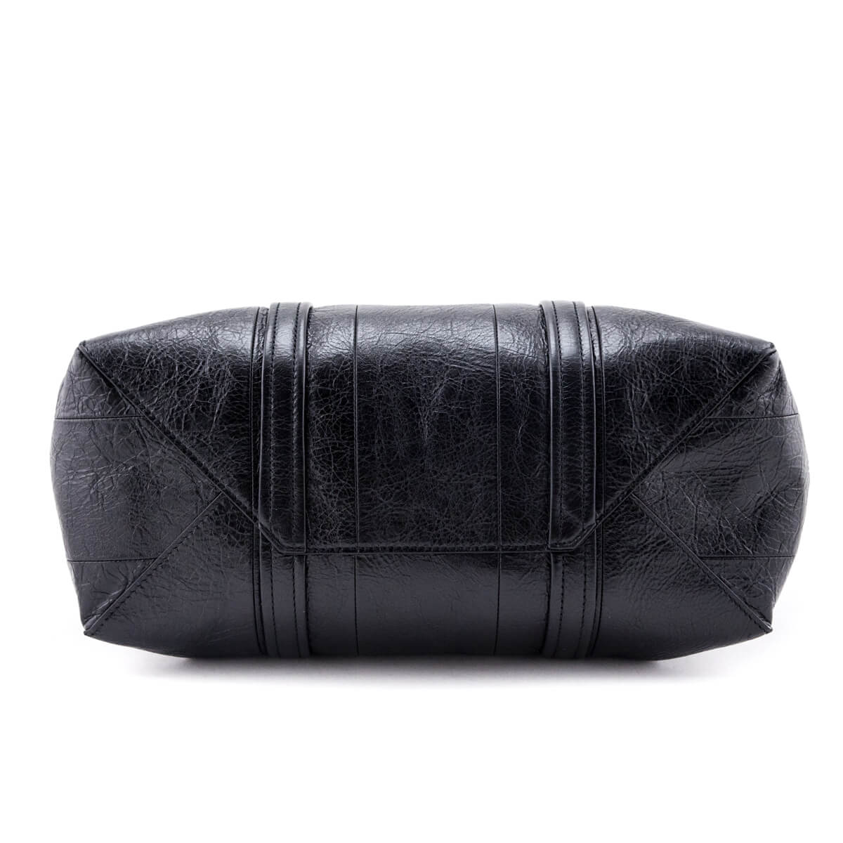 Balenciaga Black Agneau Medium Barbes East West Tote