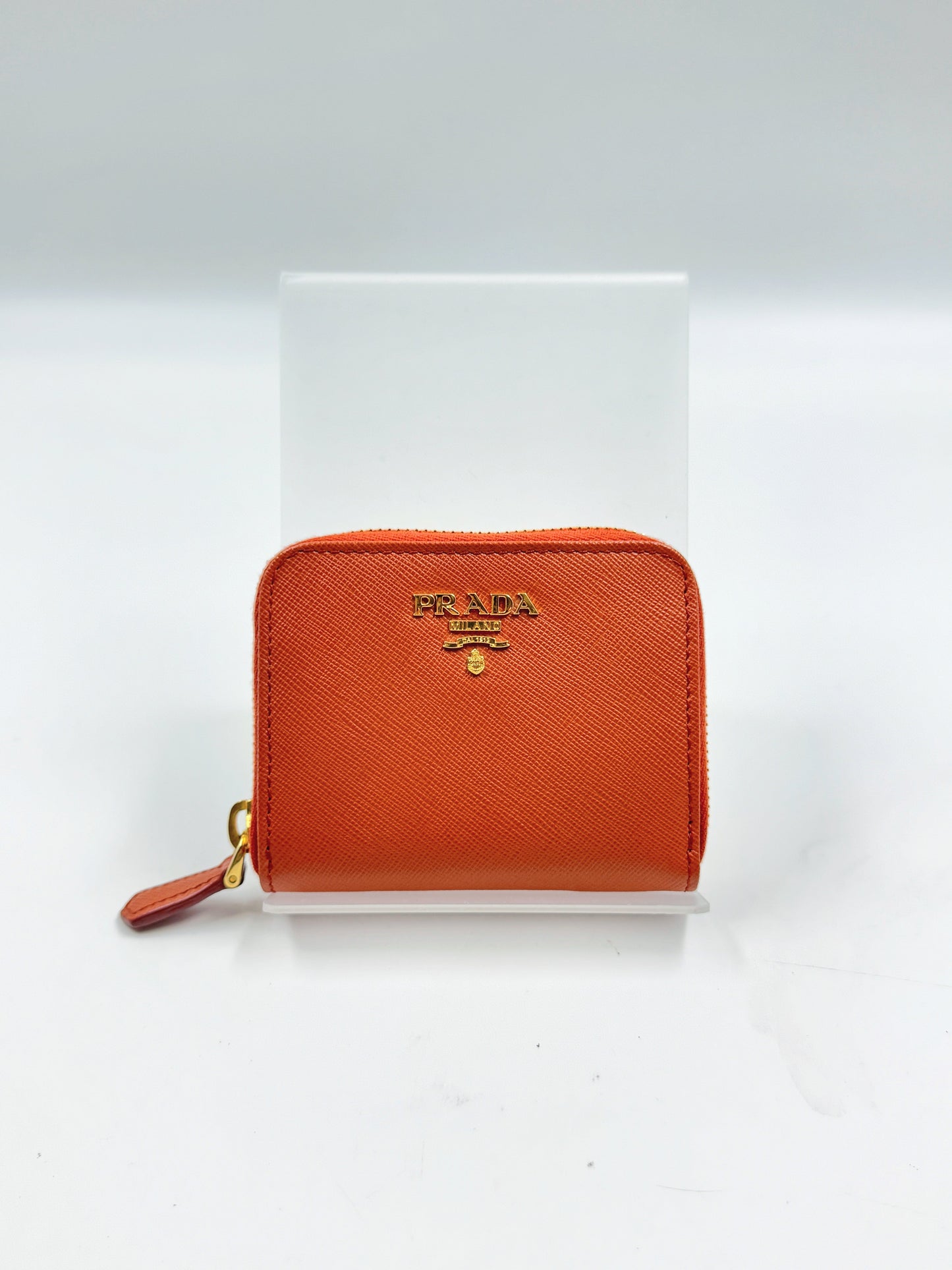 PRADA Leather card wallet TWS