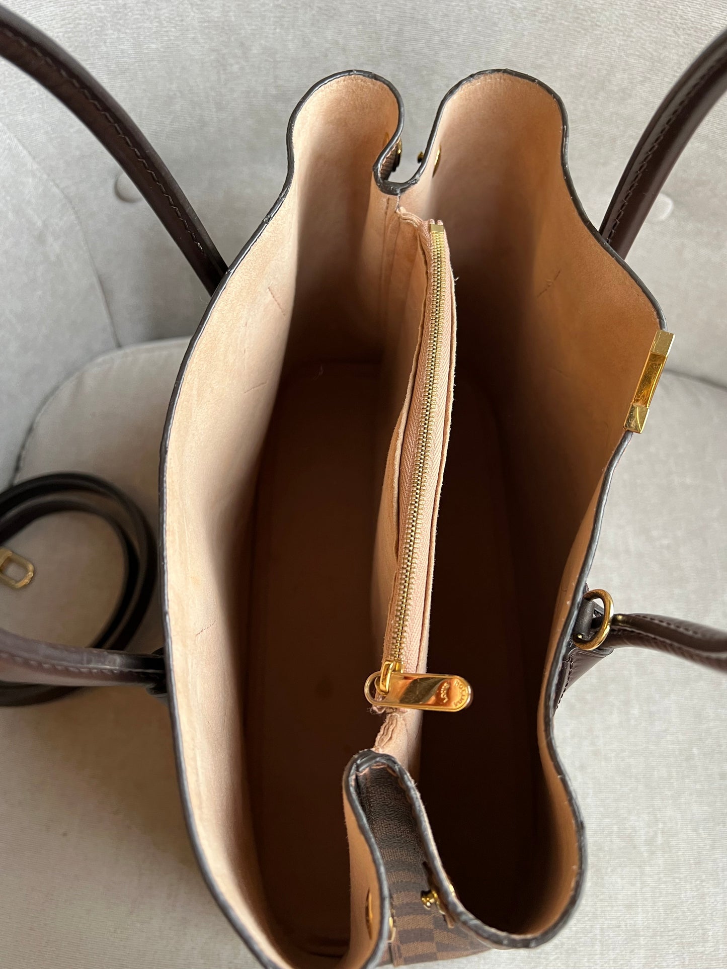 Louis Vuitton Kensington Tote Damier Ebene
