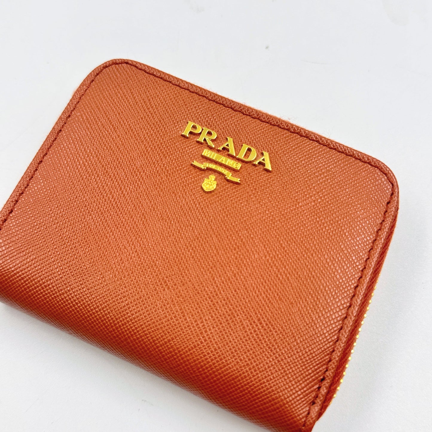 PRADA Leather card wallet TWS