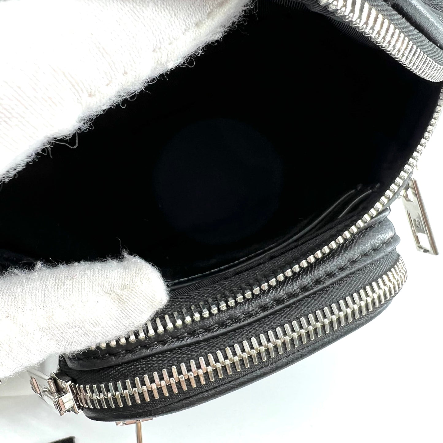 Alexander Wang black attica fanny pack