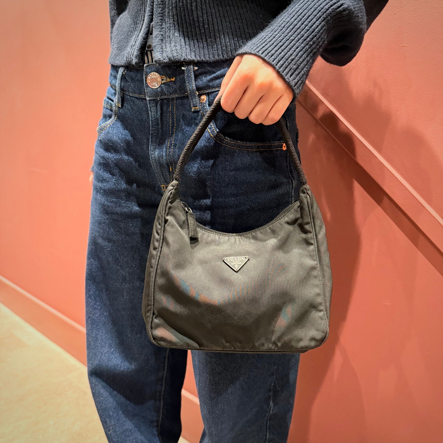 Prada Re-Edition Nylon Hobo Bag (ND)