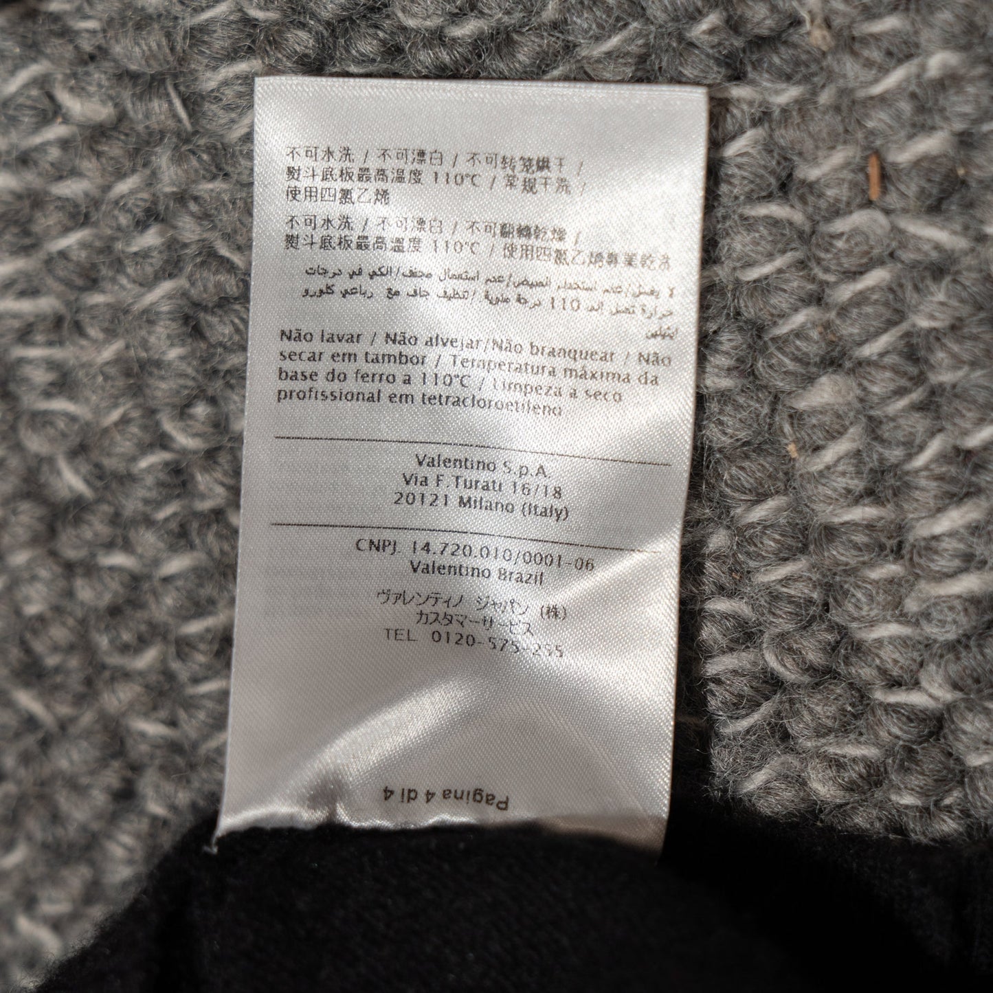 Valentino Cashmere sweater