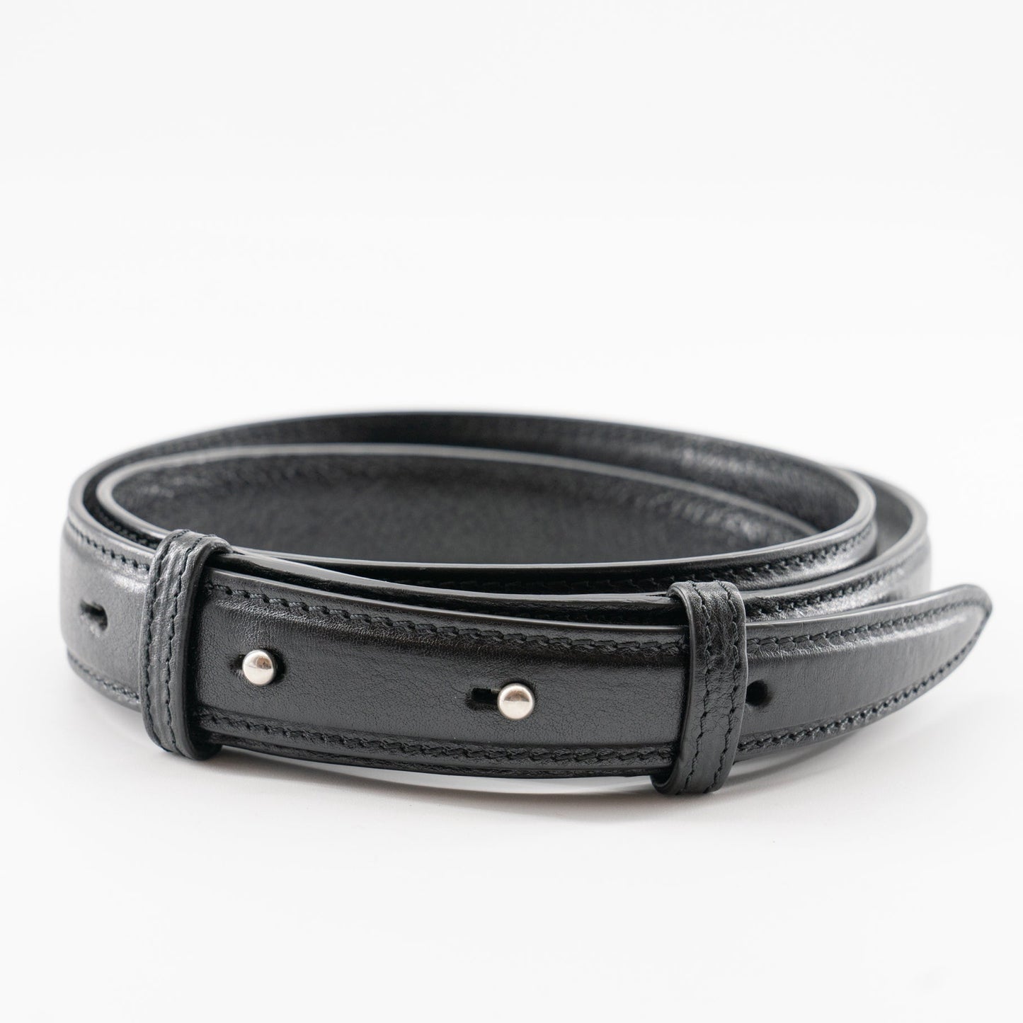 ALEXANDER MCQUEEN Grained Calfskin Studded Box Shoulder Bag 16 Black