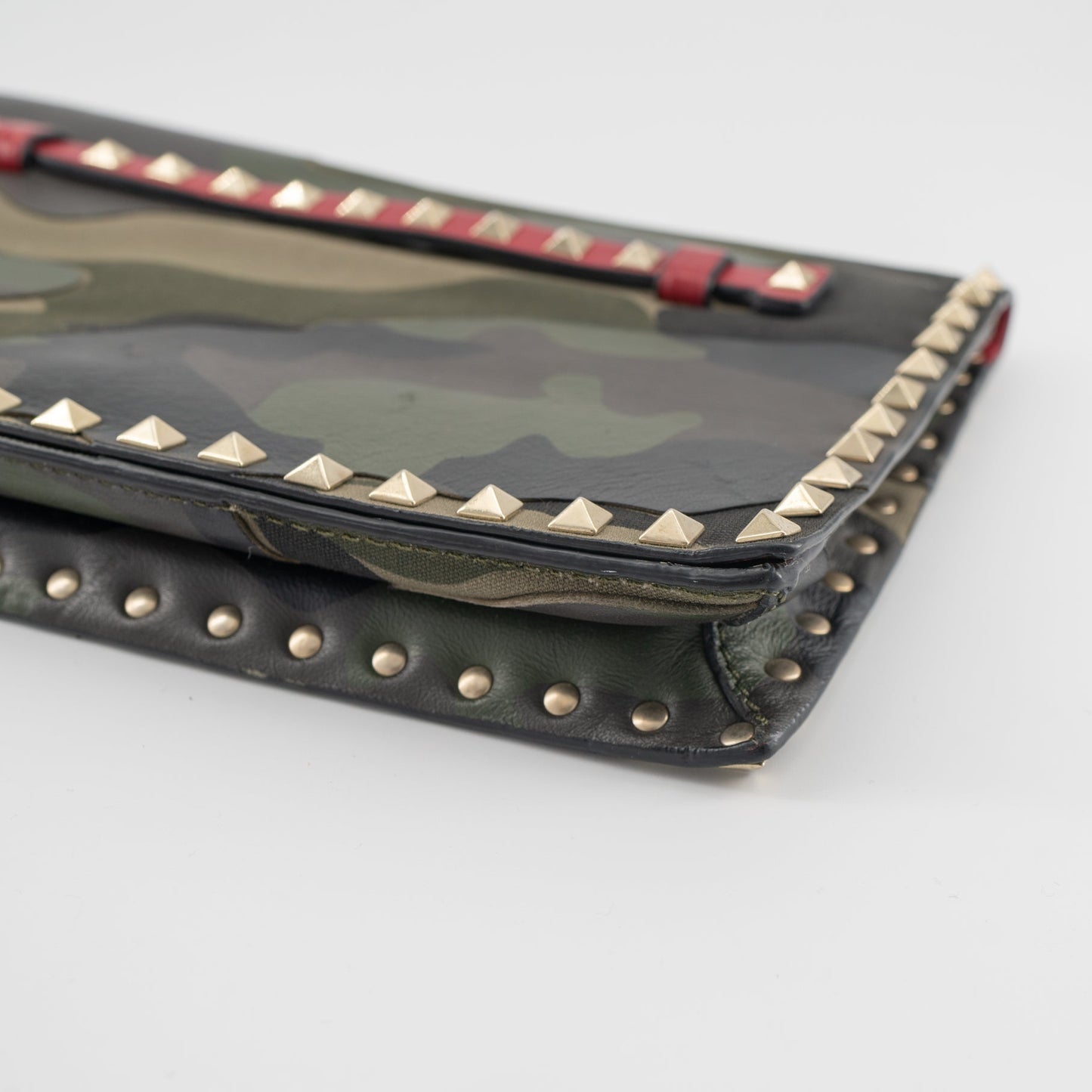 Valentino Bag Rockstud Camouflage Clutch