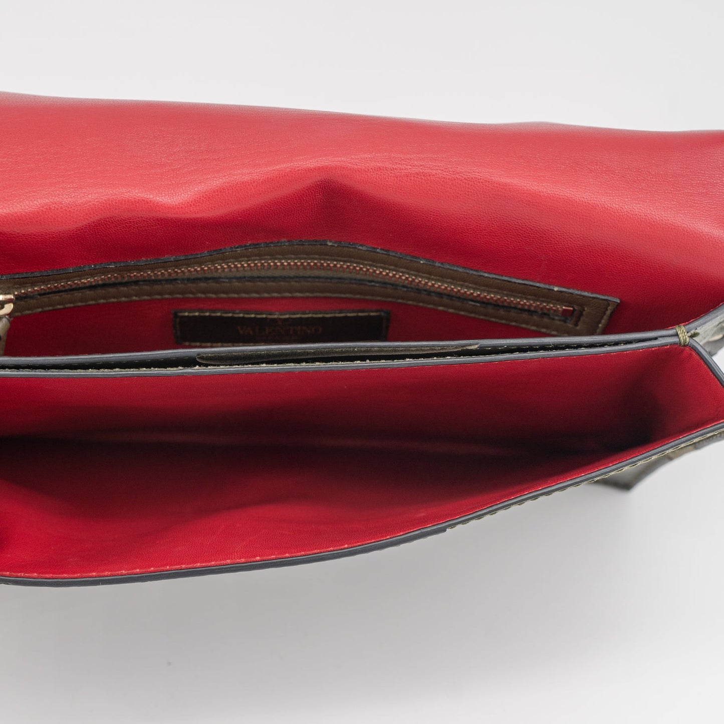 Valentino Bag Rockstud Camouflage Clutch