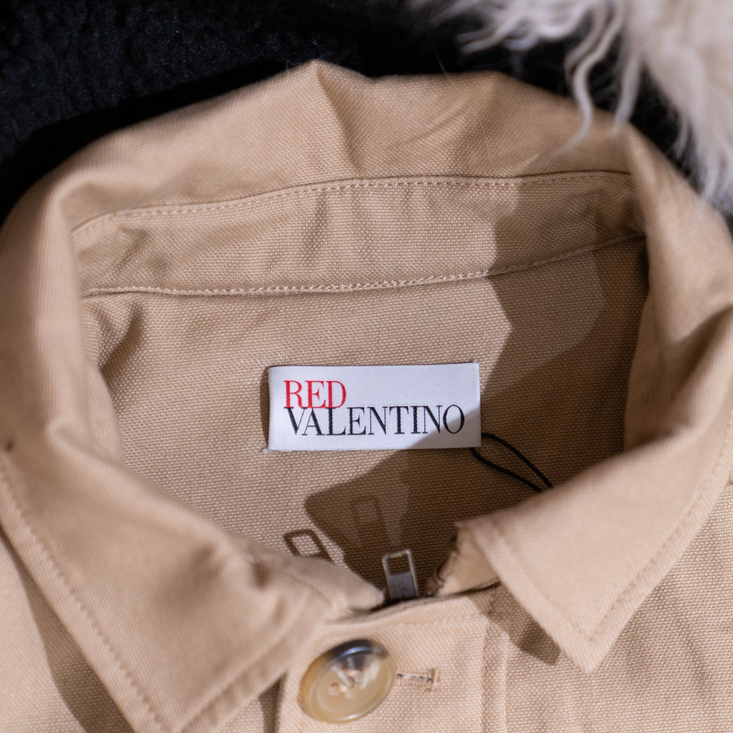 Red Valentino embroidery long coat TWS