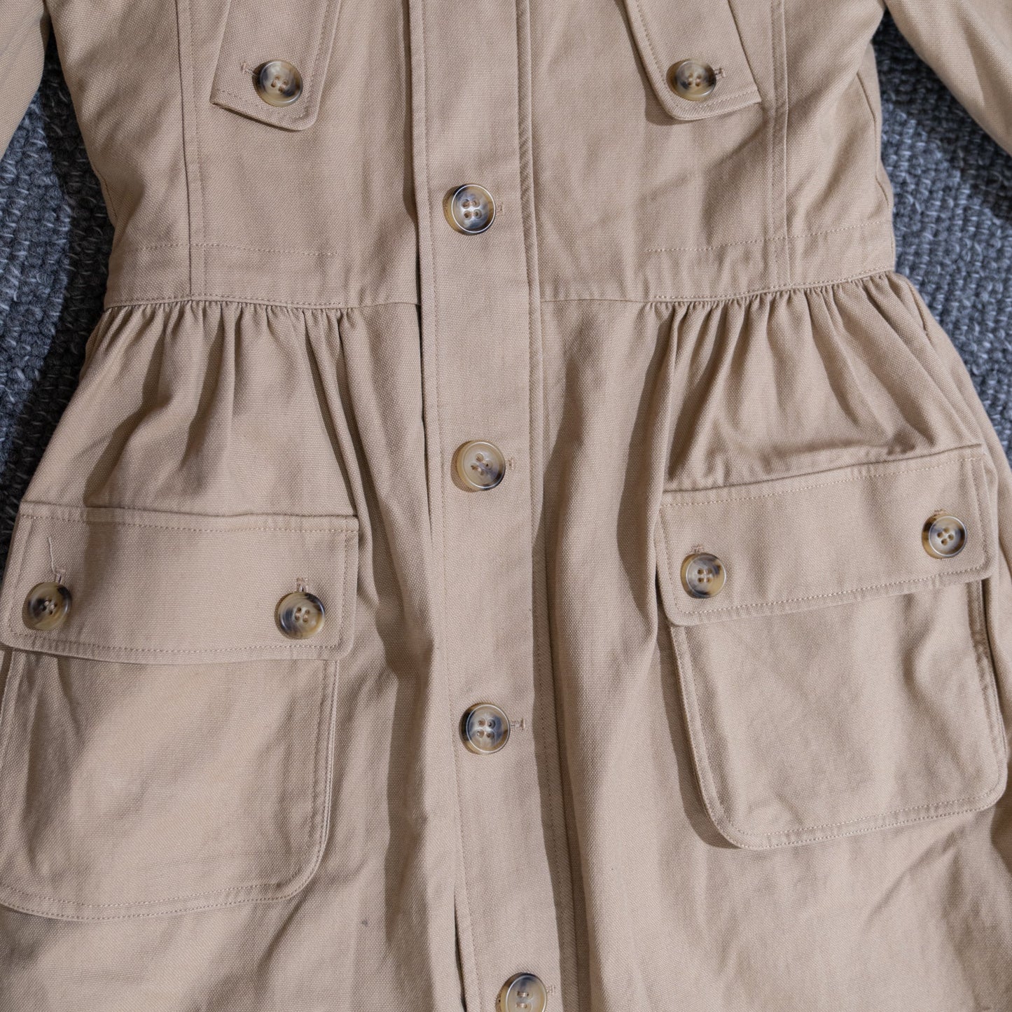 Red Valentino embroidery long coat TWS