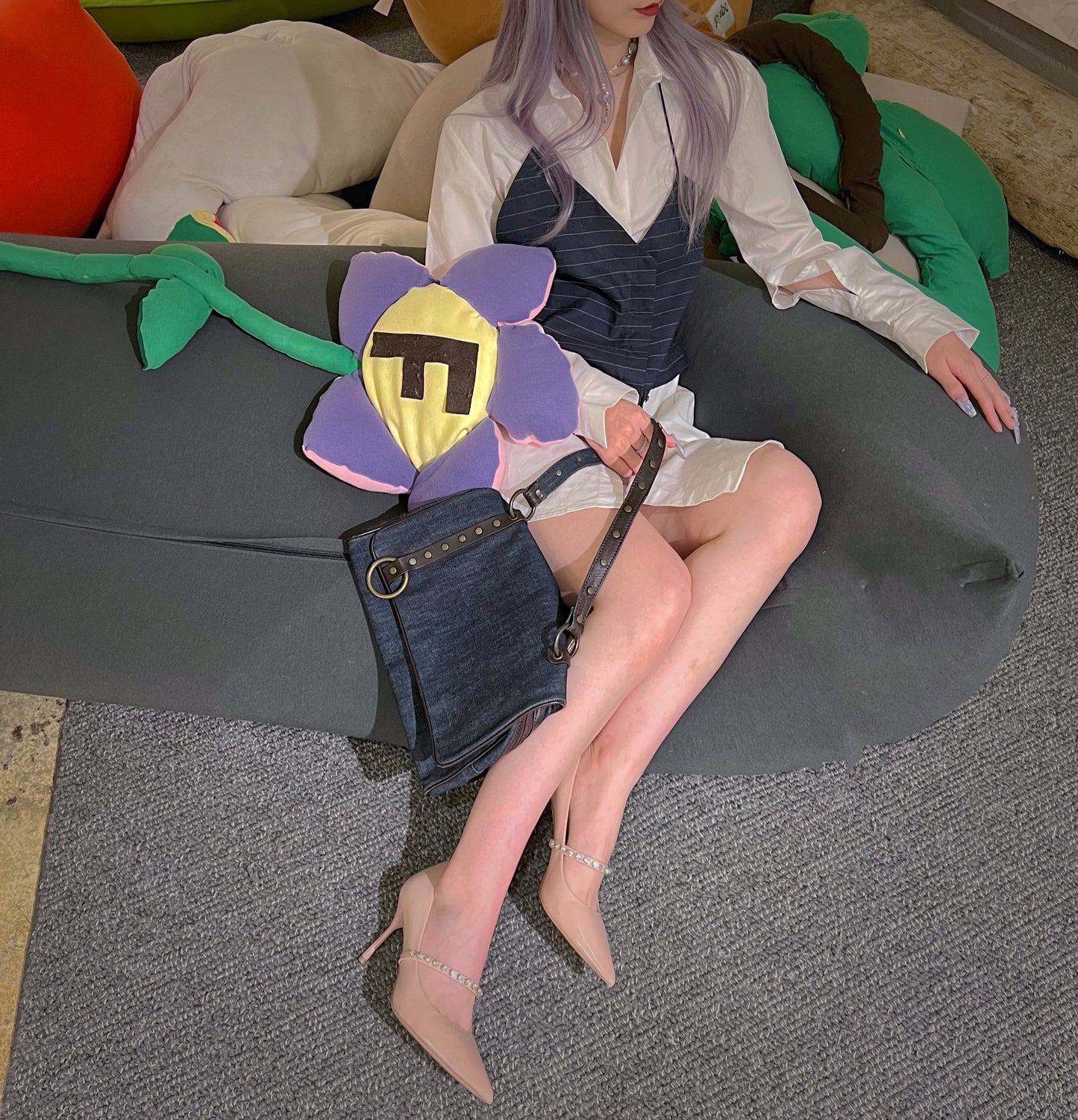 Dolce & Gabbana Denim shoulder bag TWS