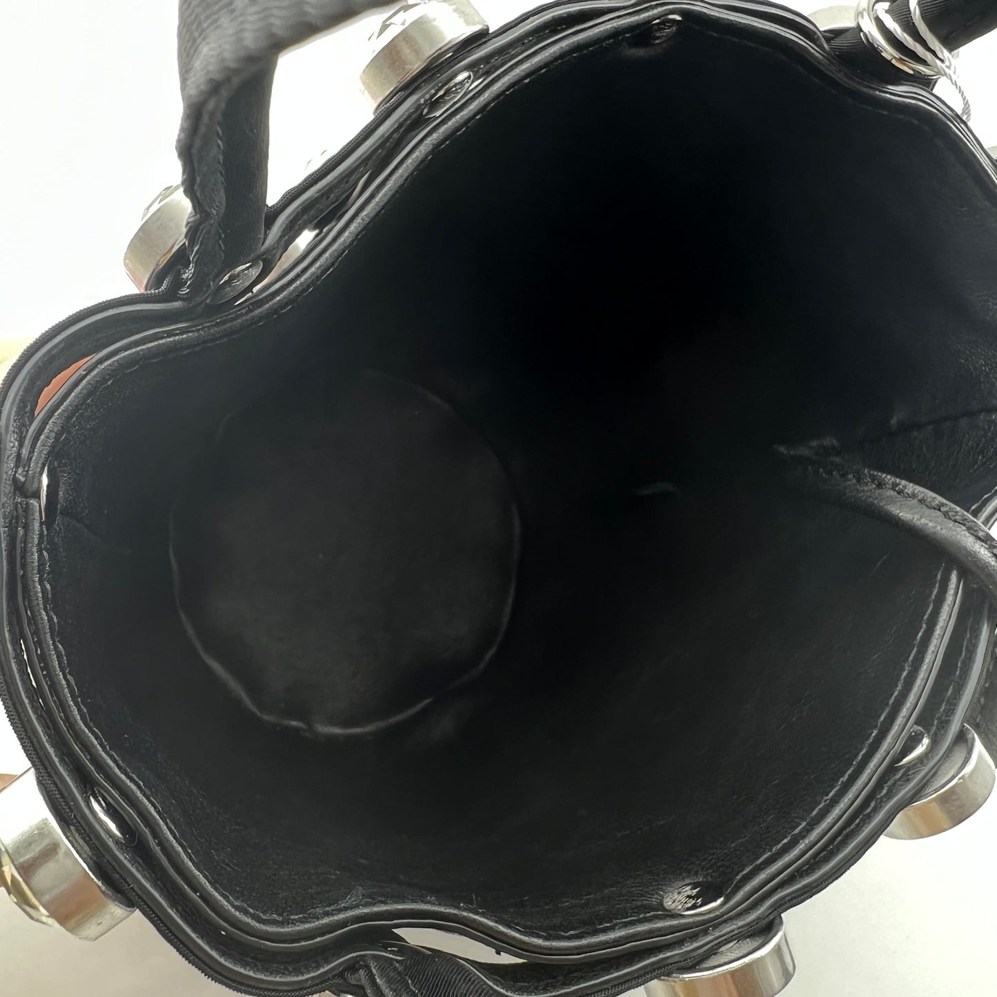 Alexander Wang Leather Crystal Roxy Mini Bucket bag