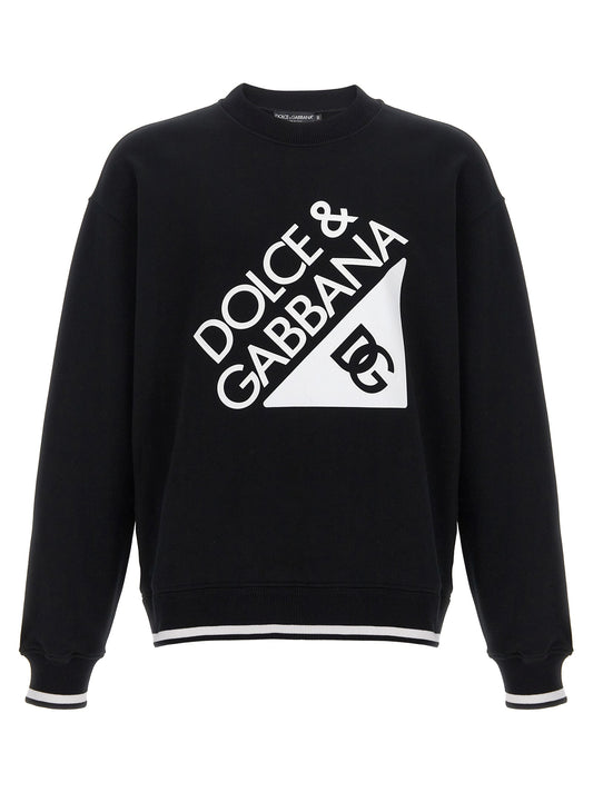 Dolce & Gabbana Men Logo Print Sweatshirt