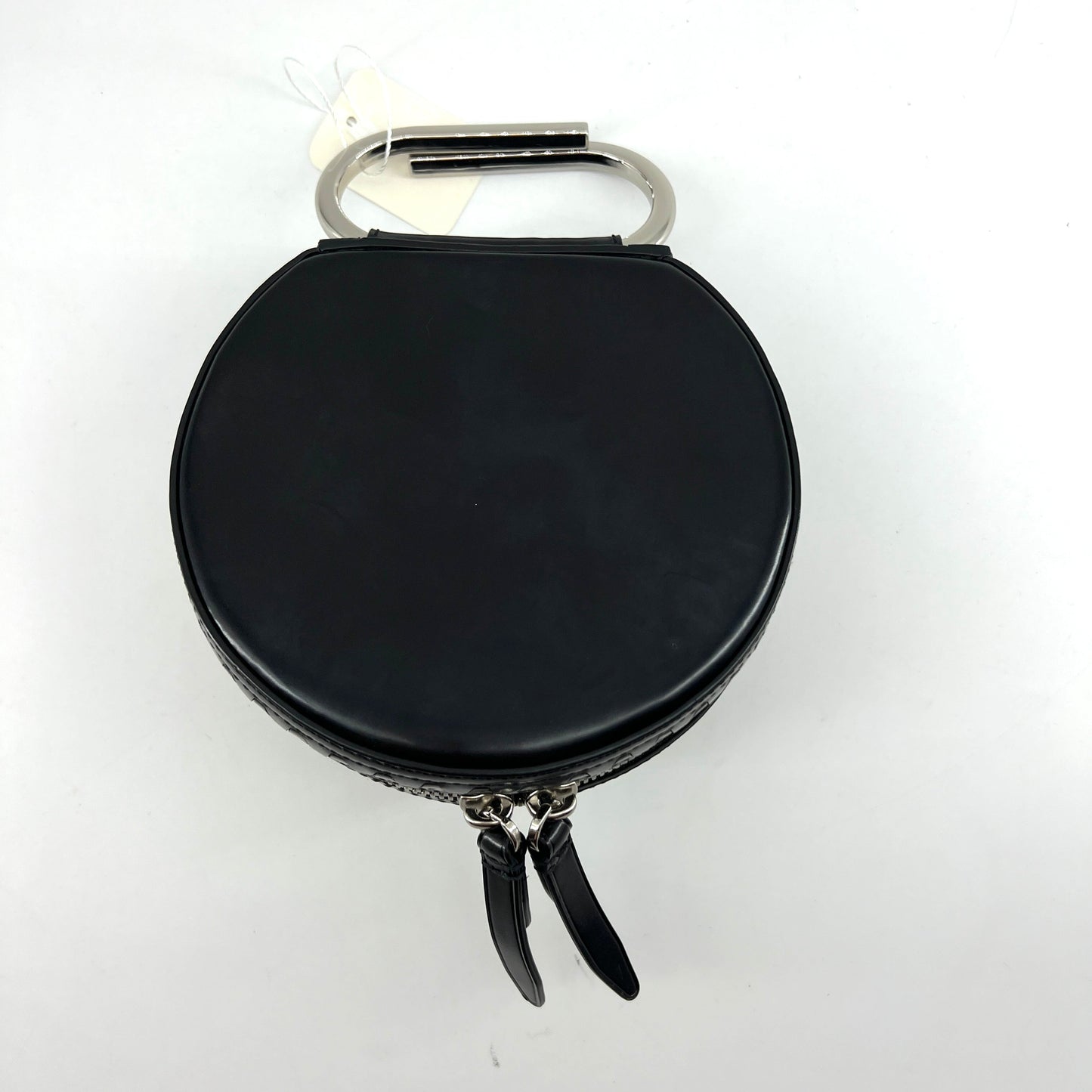 3.1 Phillip Lim Black Alix Circle Leather Clutch