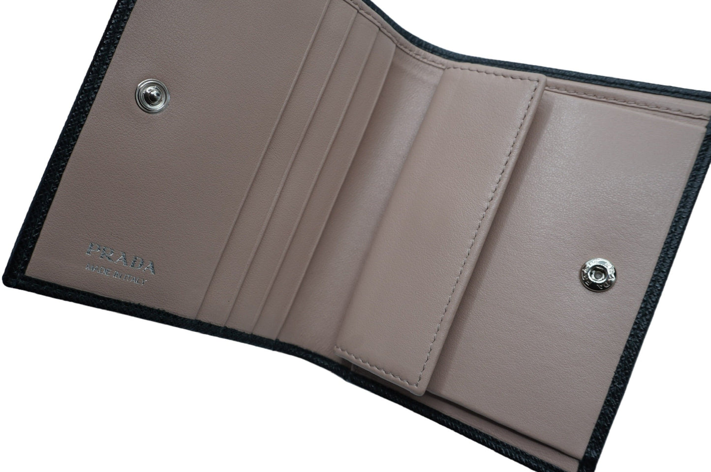 PRADA - Black Saffiano Wallet