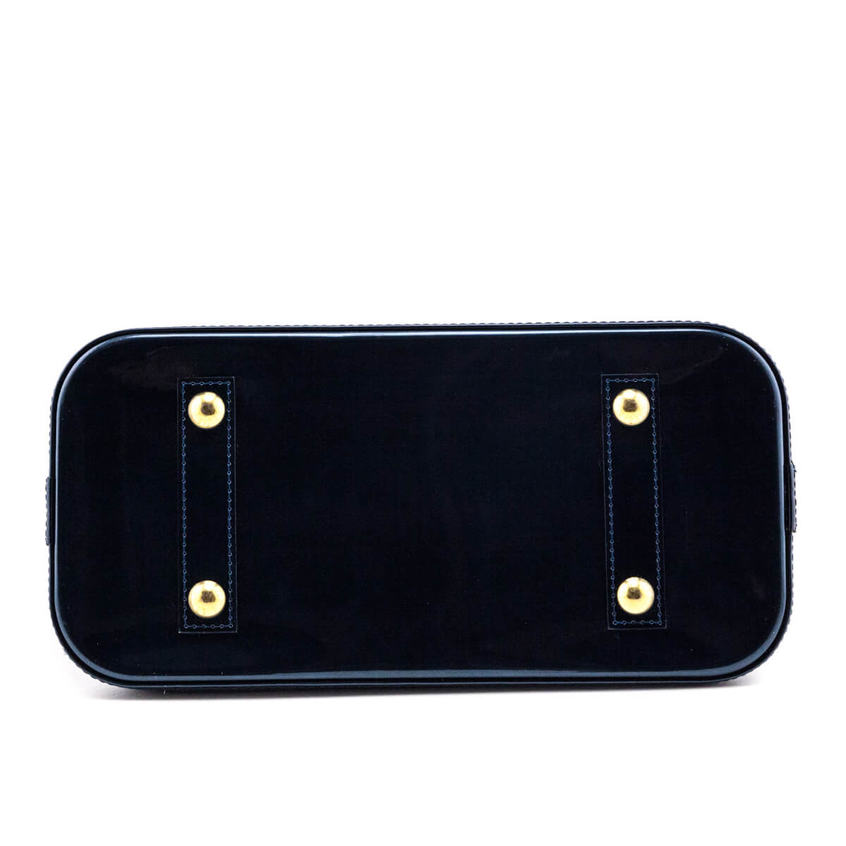 Louis Vuitton Bleu Nuit Monogram Vernis Alma PM