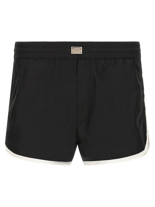 Dolce & Gabbana Men Logo Swimsuit