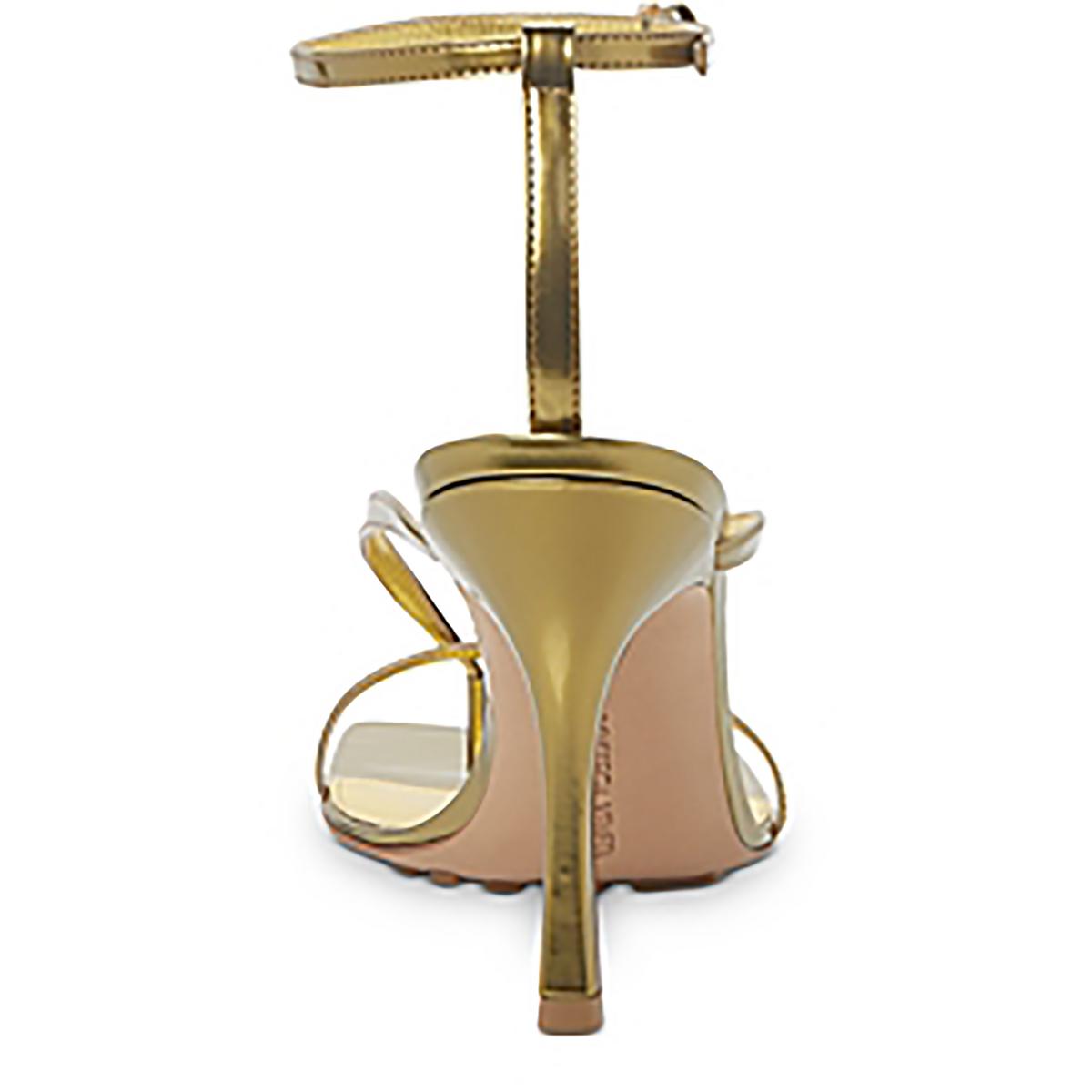 608835V2BG0 Womens Strappy Leather Ankle Strap