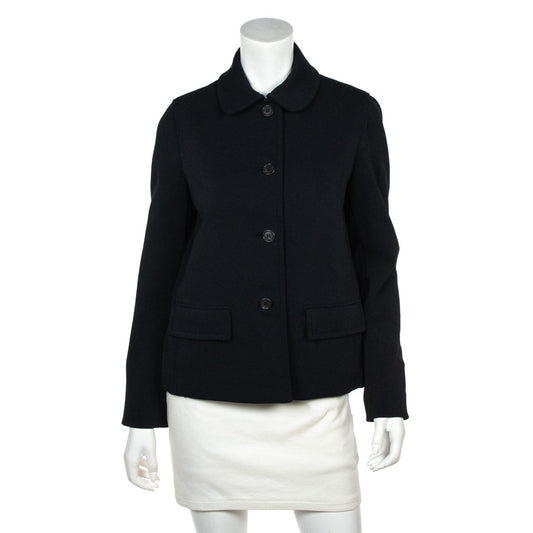 Prada Black Stretch Jacket Size XL | IT 48
