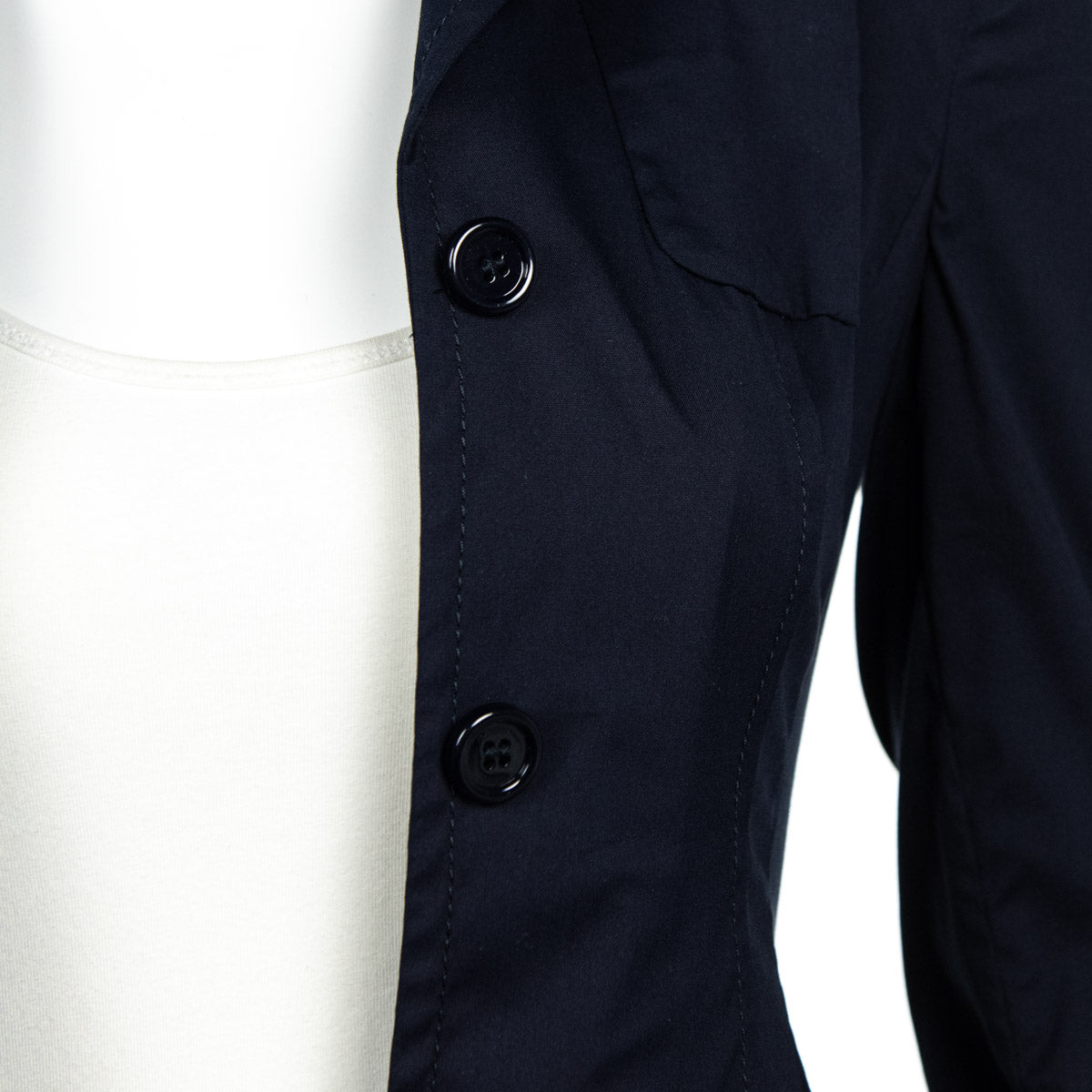 Prada Navy Jacket Size XXS | US 2