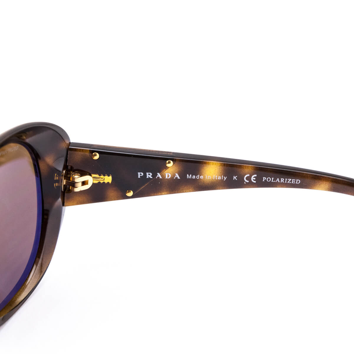 Prada Tortoise Shell Oversized Sunglasses