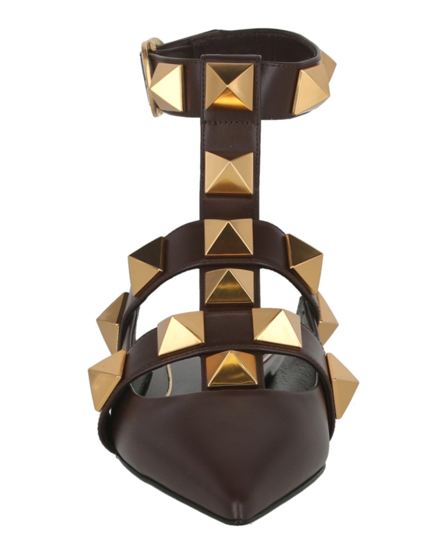 Valentino Womens Roman Stud Ballerina Shoes