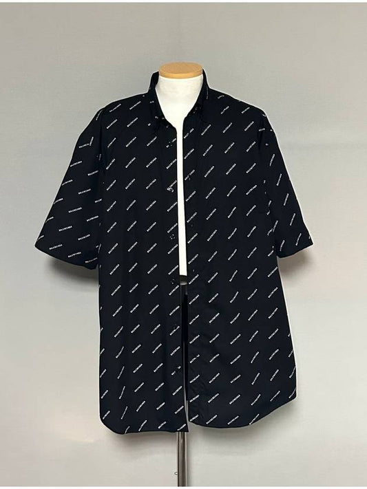 Balenciaga Multi logo short sleeve shirt 105