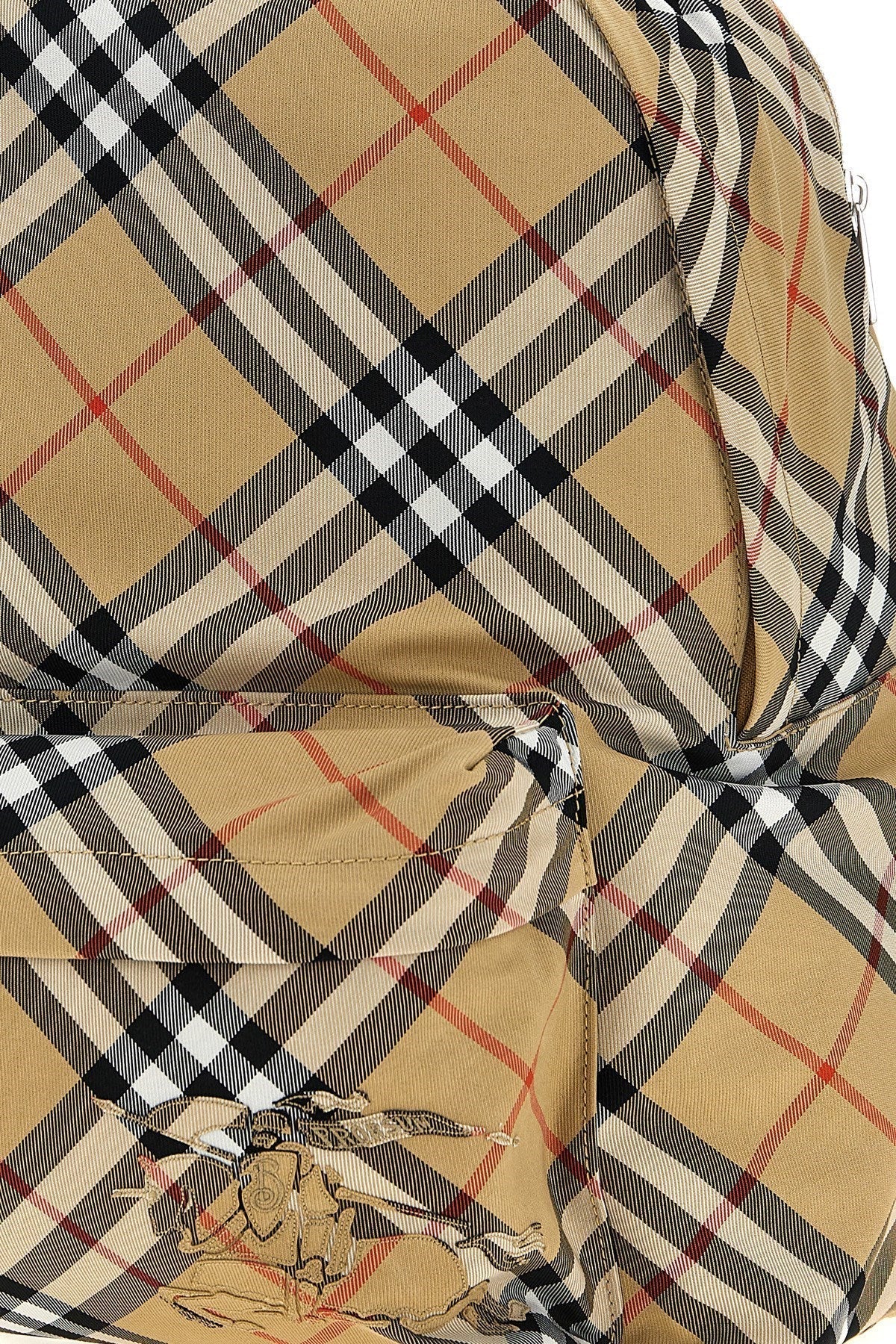 Burberry Men Check Backpack