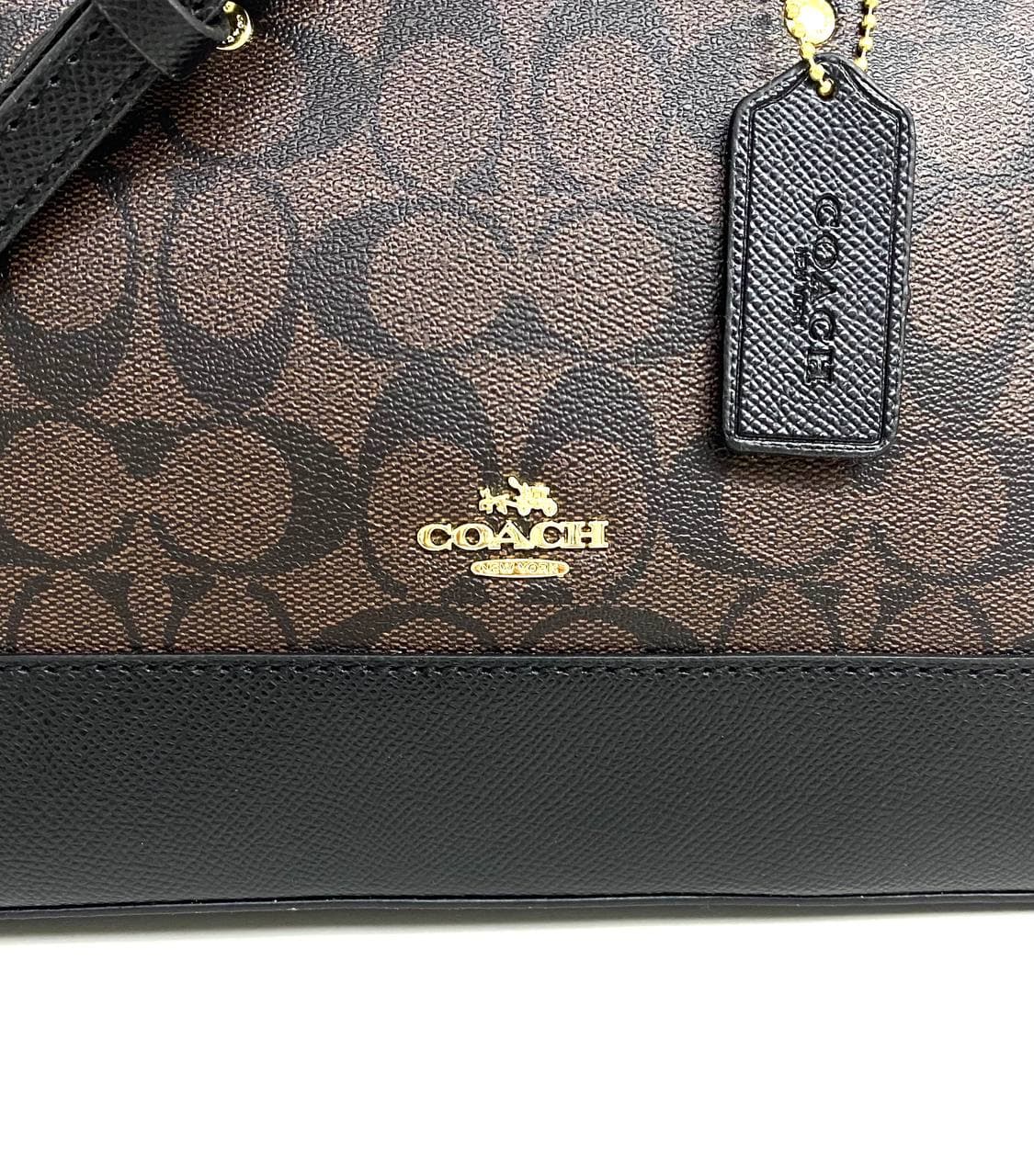 Brown Small Coach Sierra Satchel Bag