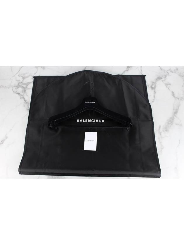 Balenciaga wave logo denim jacket 46