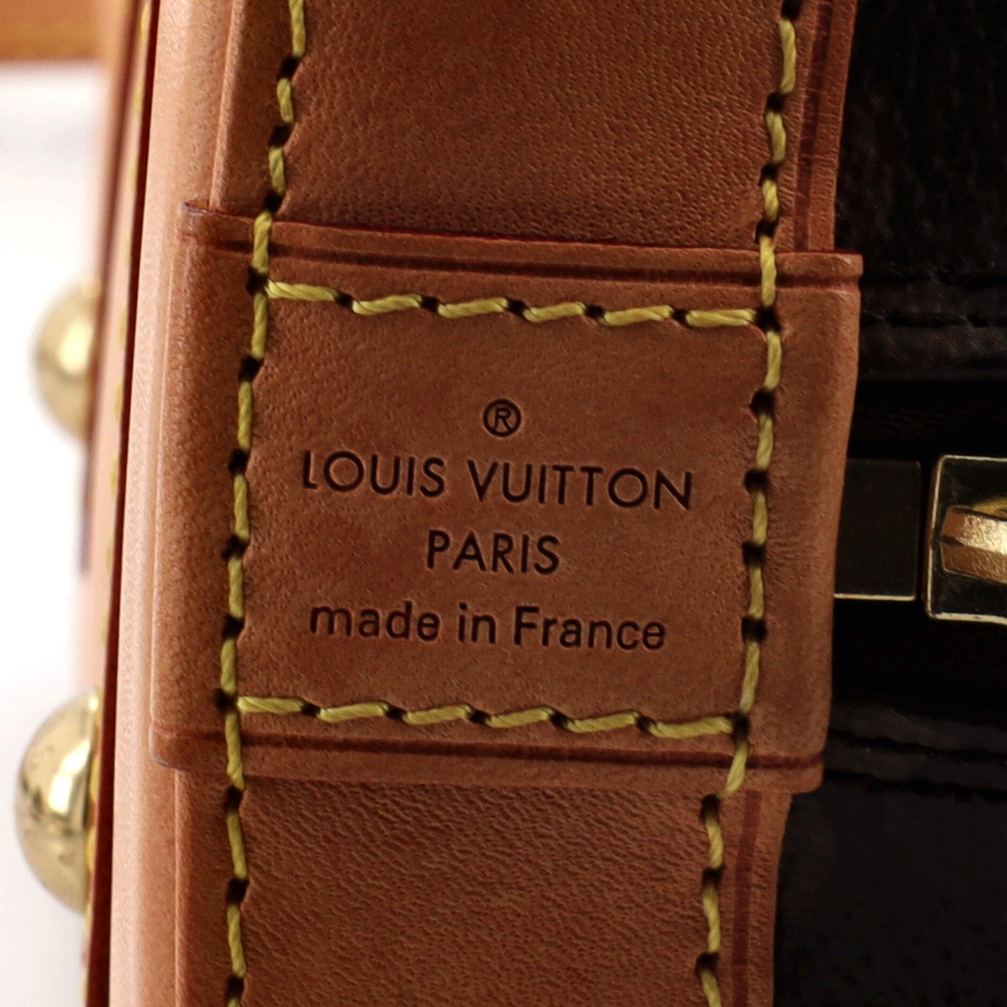 Alma Handbag Monogram Canvas BB