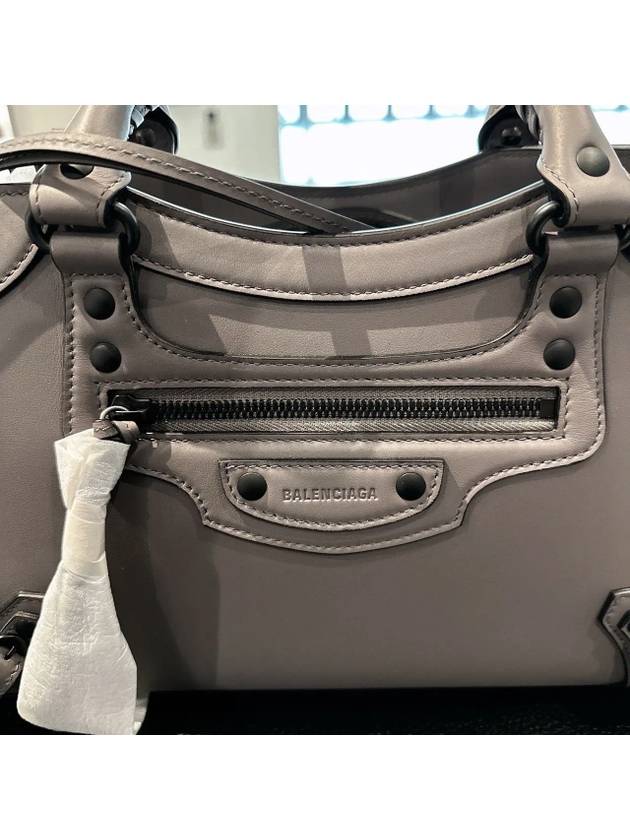 Balenciaga Women s Gray Neo Classic Small Tote Bag Cross 638521 11R57 1404