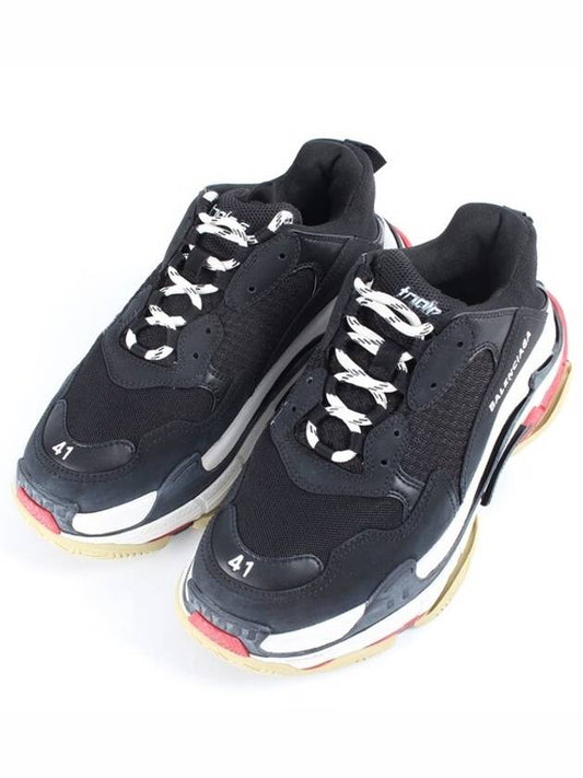 Balenciaga Triple S sneakers black red 41 260