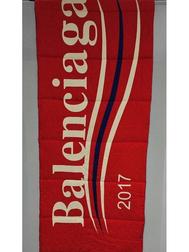 Balenciaga Wave logo muffler