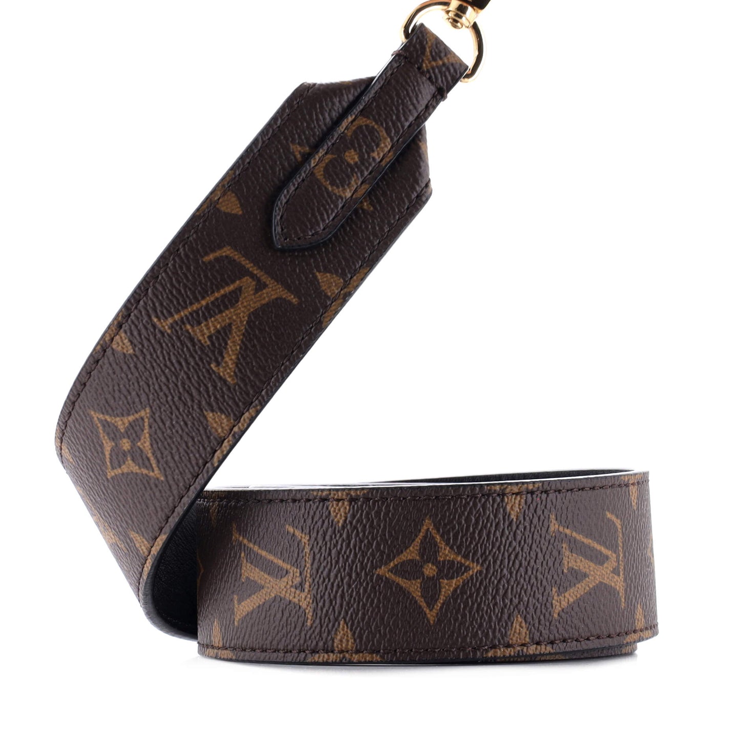 Adjustable Bandouliere Shoulder Strap Monogram Canvas Wide