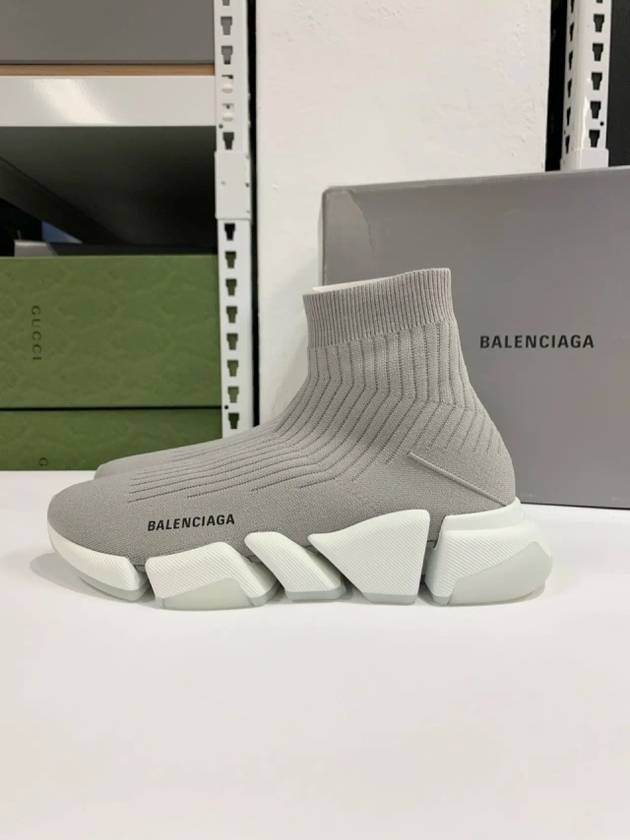 Balenciaga Speedrunner high top sneakers gray