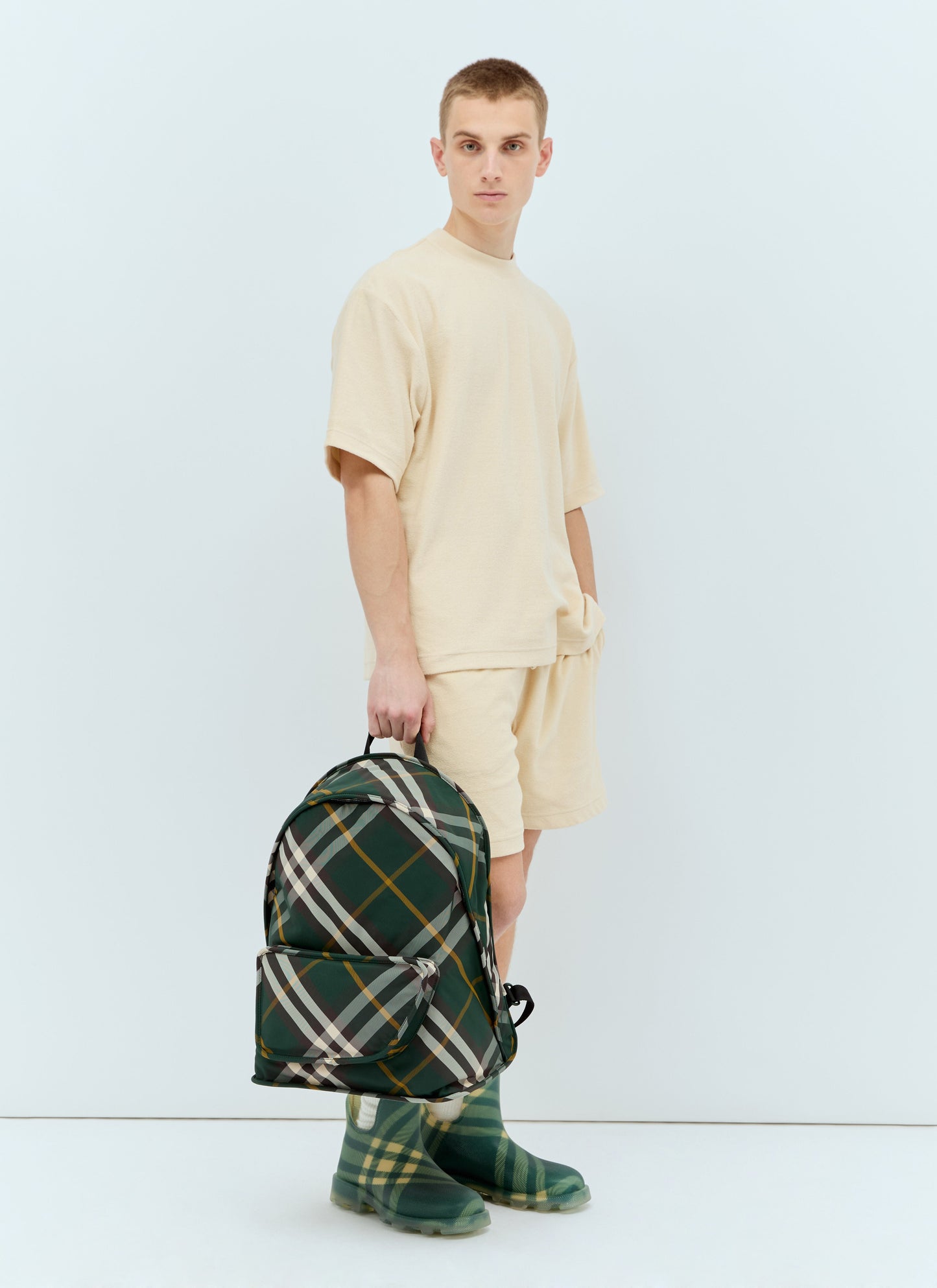 Burberry Men Shield Backpack