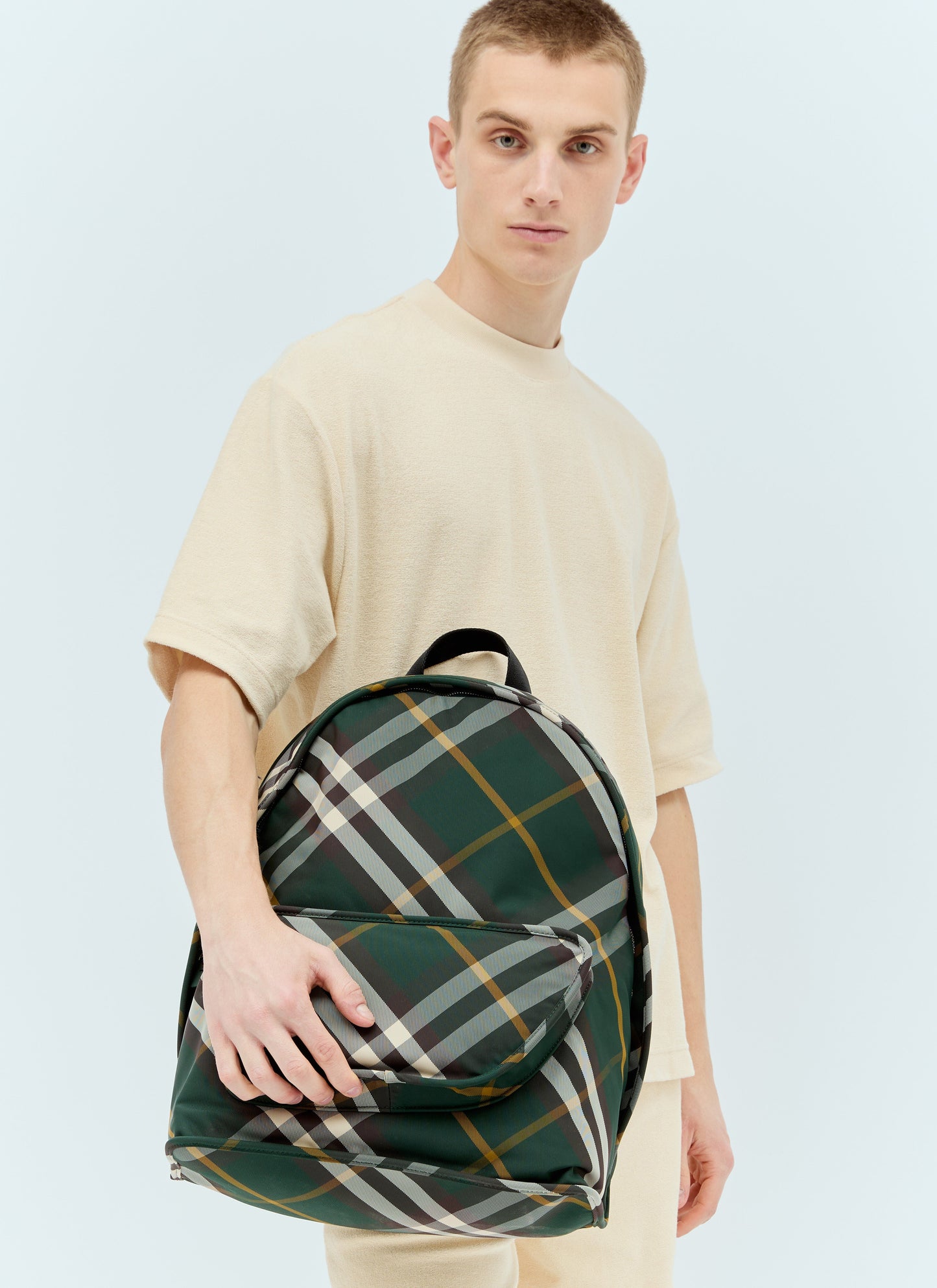 Burberry Men Shield Backpack